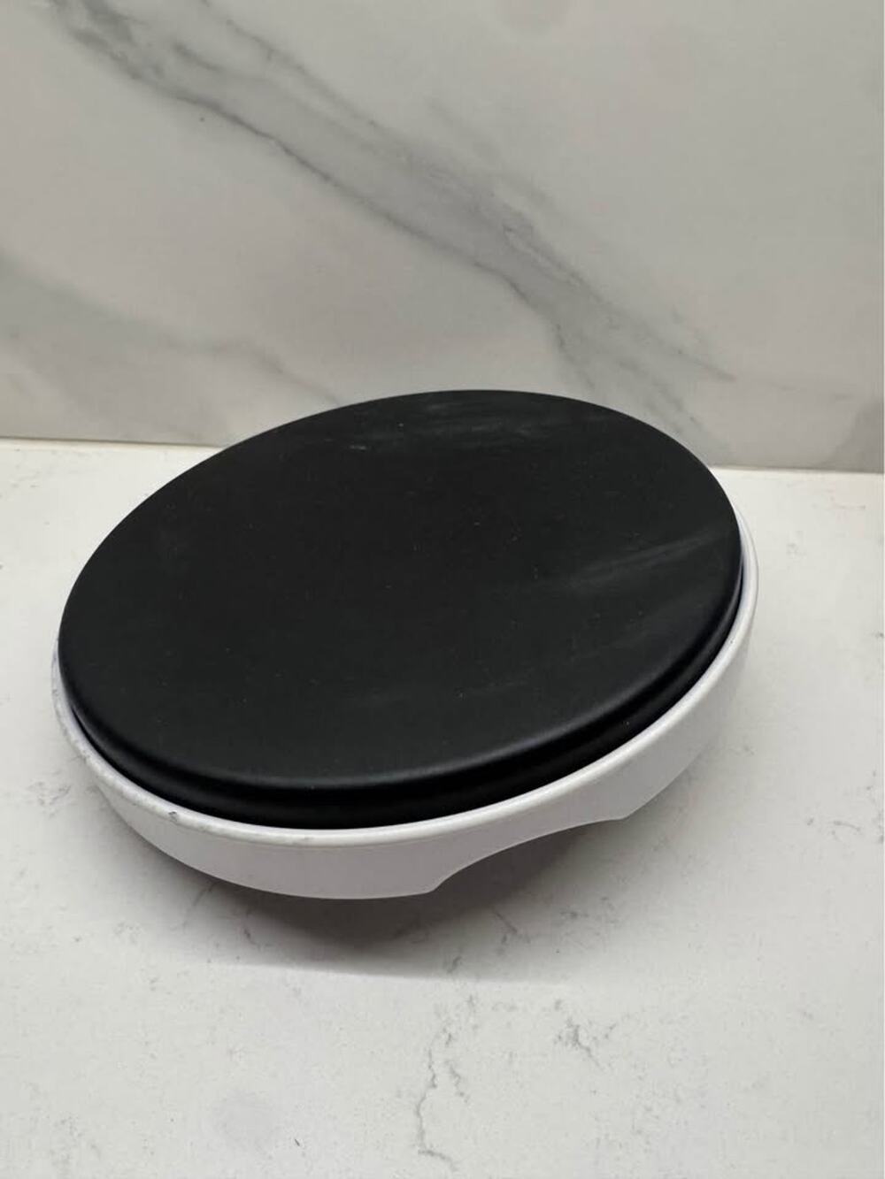 Roland PD-4 Electronic Drum Pad Rubber Trigger Black / White Replacement 8”